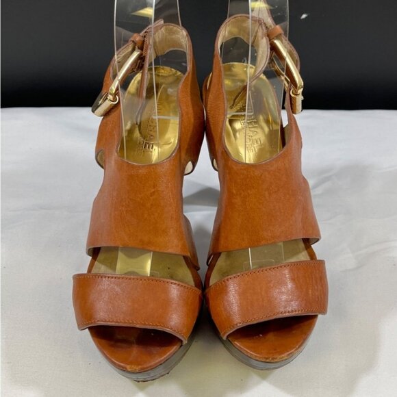 Michael Michael Kors Women's Brown Shoes/Heels Sz 5M SKU 5459 - Picture 2 of 9
